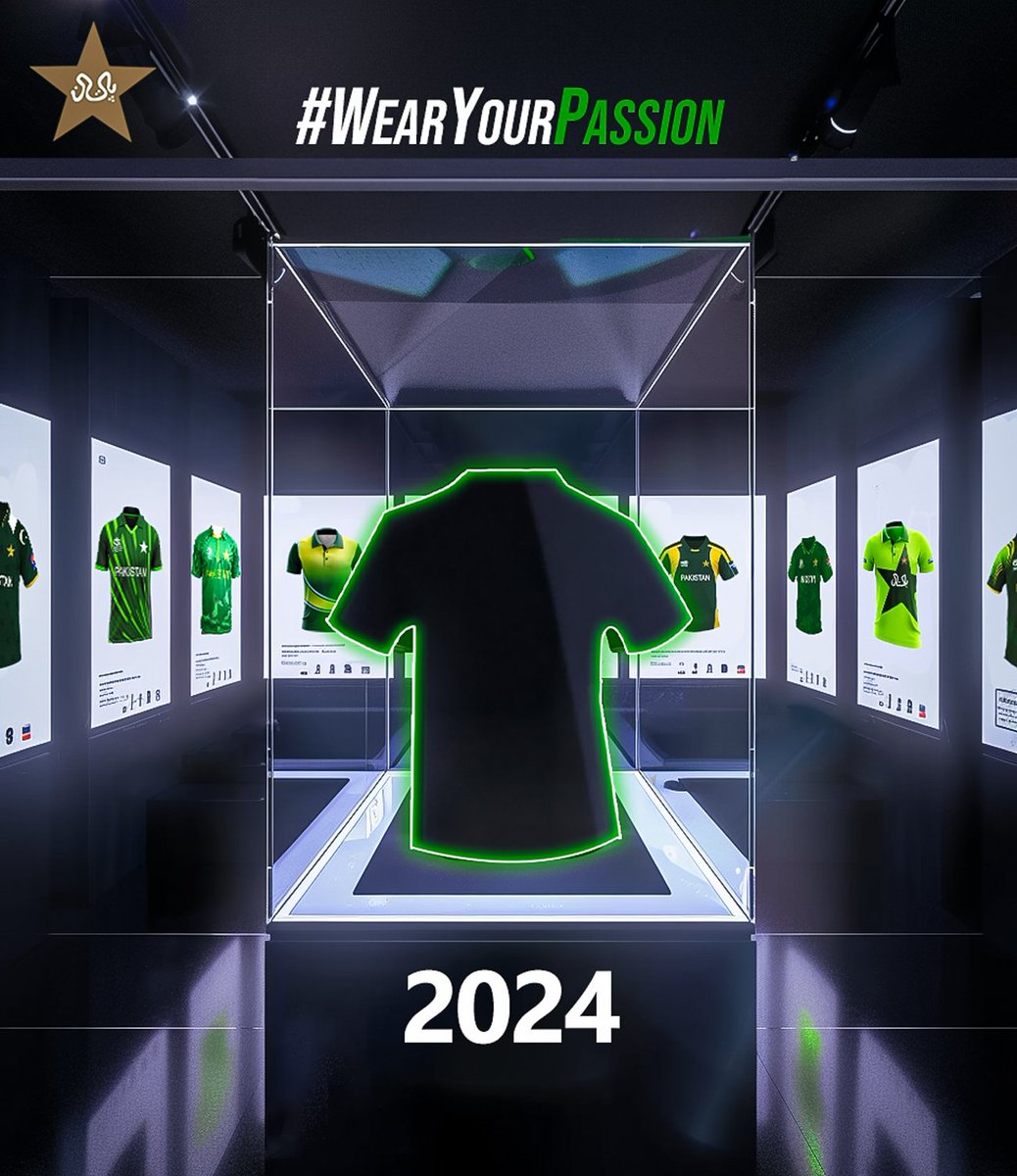 Gear up, 🇵🇰 fans! Launching 🔜

#WearYourPassion | #T20WorldCup | #WeHaveWeWill