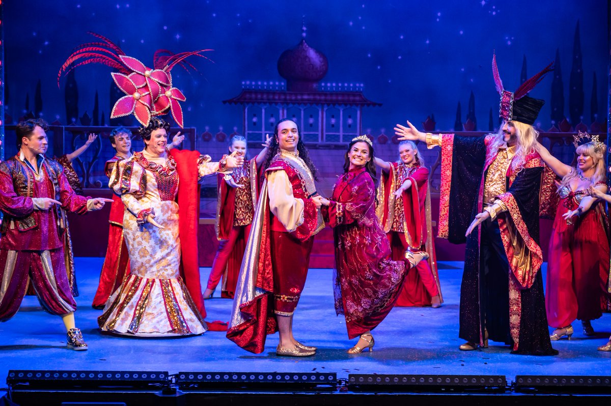 ✨We're thrilled to hear the news that our very own Aladdin from last year's panto - aka actor Benjamin Armstrong - has been nominated as Best Newcomer in the national Pantomime Awards. Our fingers are crossed for a win! Good Luck, Ben! Read more: shorturl.at/kDNV8 ✨