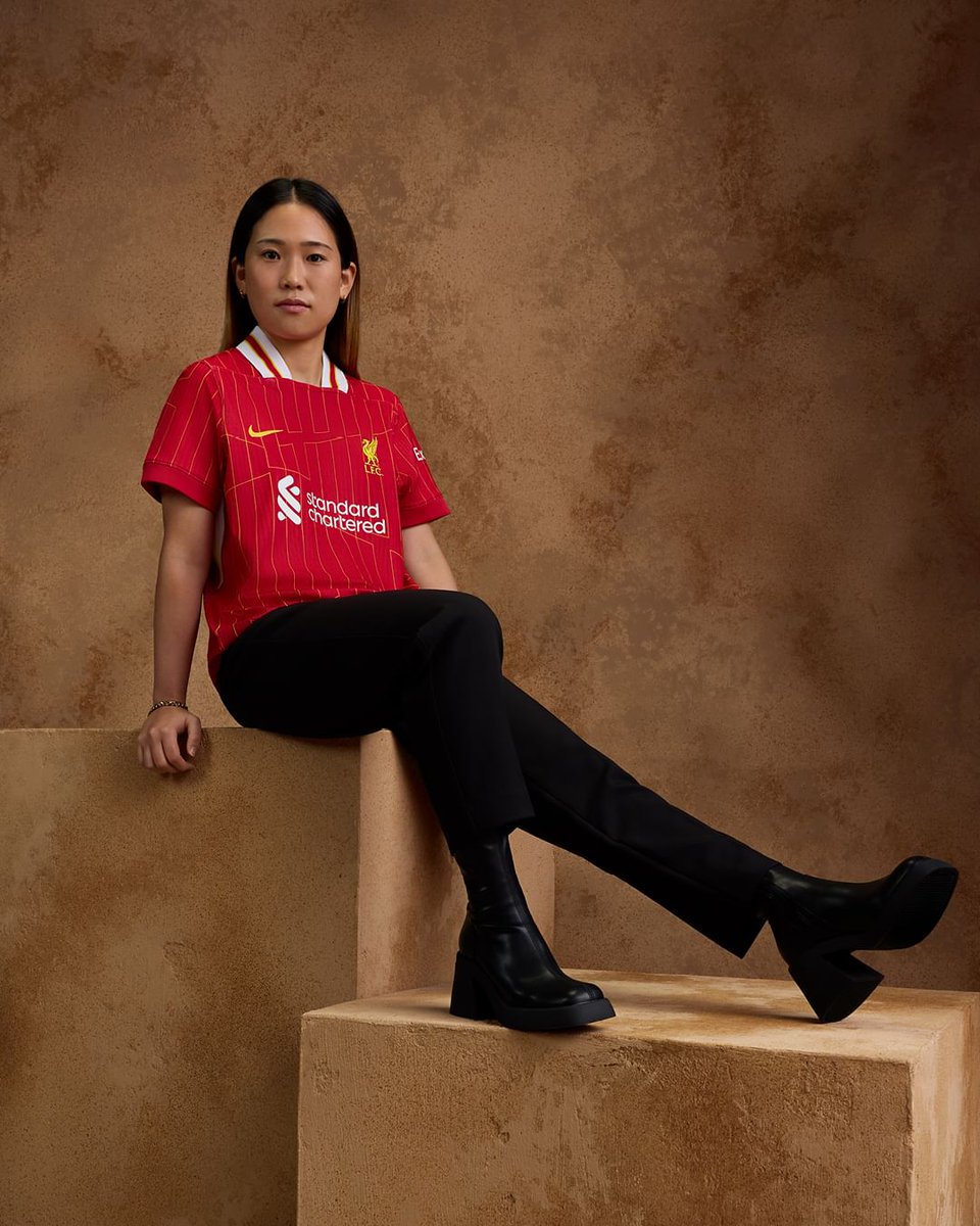 The new @LiverpoolFCW home shirt for the 2024-25 season has been released🔴 #AdobeWomensFACup