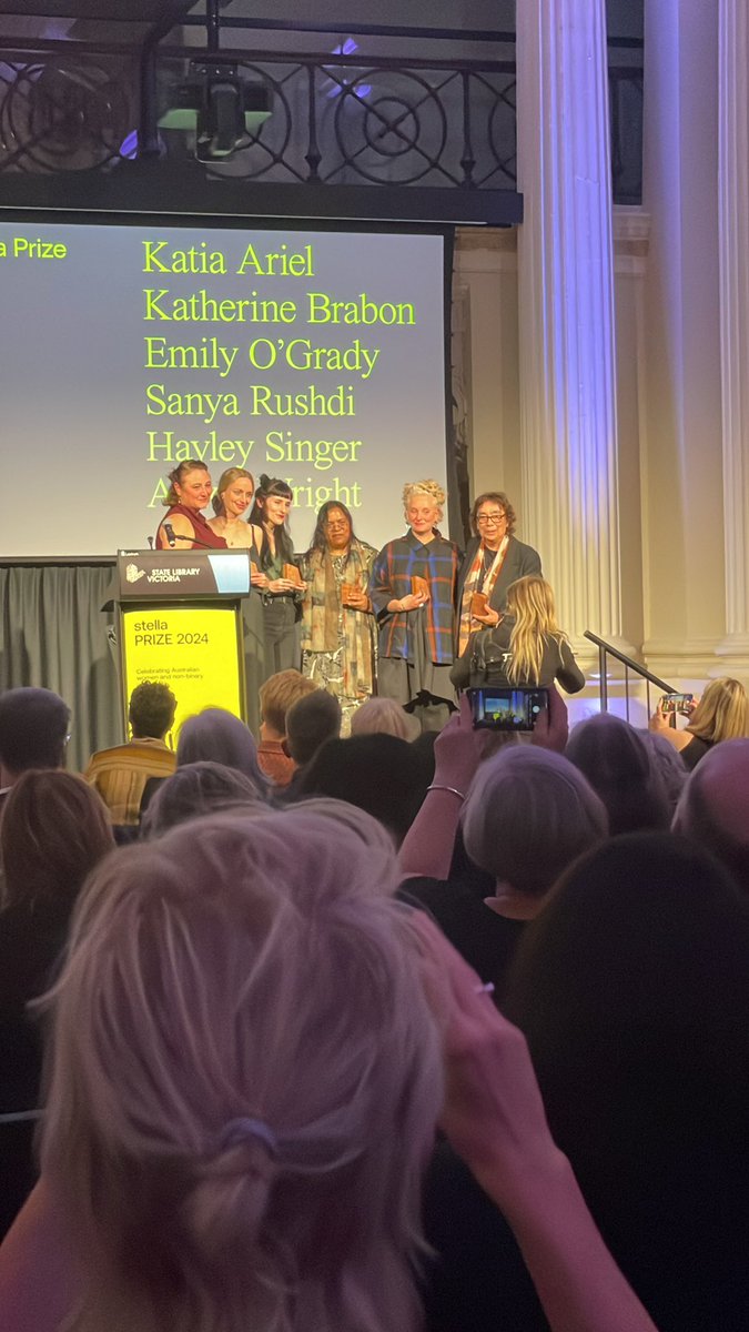 Stella's Executive Director and CEO Fiona Sweet gives an award to each of the shortlisted authors for the 2024 Stella Prize. 'To all the 2024 Stella Prize listed authors. Congratulations on this phenomenal achievement. Your books have touched lives, including mine, and will touch…