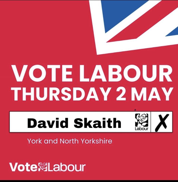 It’s Polling Day! 🗳 

#VoteLabour #LocalElections #York & #NorthYorkshire #Richmond #Northallerton