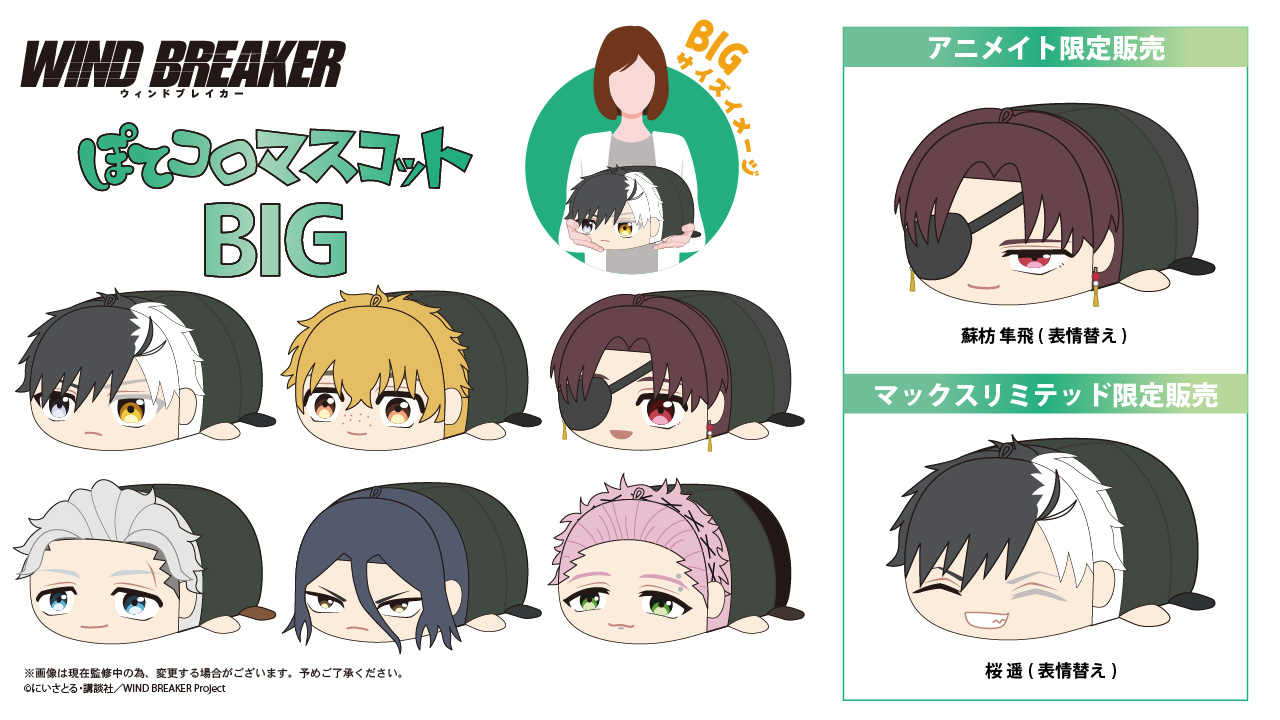 WIND BREAKER ウィンブレ ぽてコロ 10個 梅宮 一 Amazon.co.jp: ウィンブレ WIND BREAKER ぽてコロマスコット