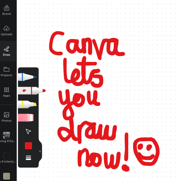 did you know the brilliant Canva lets you hand draw stuff now.... 🥰 #loveit #creative #CanvaPro