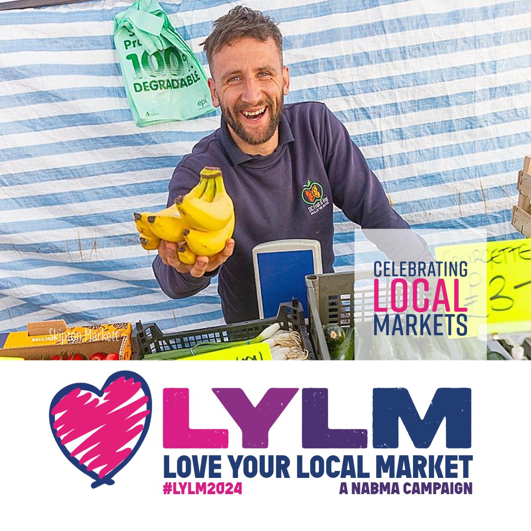 Only 2 weeks to go until the start of Love Your Local Market 2024 #LYLM2024. Has your market registered yet? bit.ly/3I01O7v ♥ #MarketsFirst
