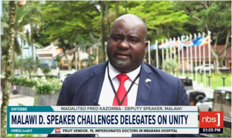 The Deputy Speaker of the Malawi Parliament, Fred Kazombo, cautioned delegates from African, Caribbean, and Pacific Asian nations against over-reliance on foreign aid, which he believes has eroded African culture and norms. 

@mnamayo2

#NBSUpdates #NBSLiveAt1