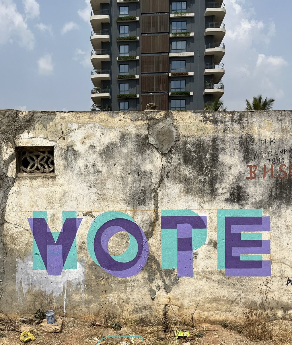 Vote! #latest #streetart #jakkurlake #nammabengaluru