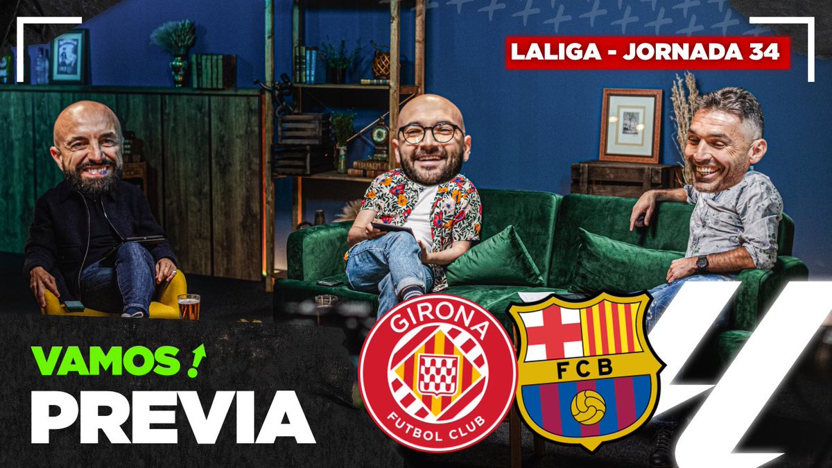 ¿Quién se llevará la victoria? ¿Girona o FC Barcelona? La verdad que no lo sé, pero nuestros cracks (creo) que si… 😉 Disfruta del nuevo Vamos Previa, ahora, aquí: youtu.be/UwoBk8Z2msM?fe…