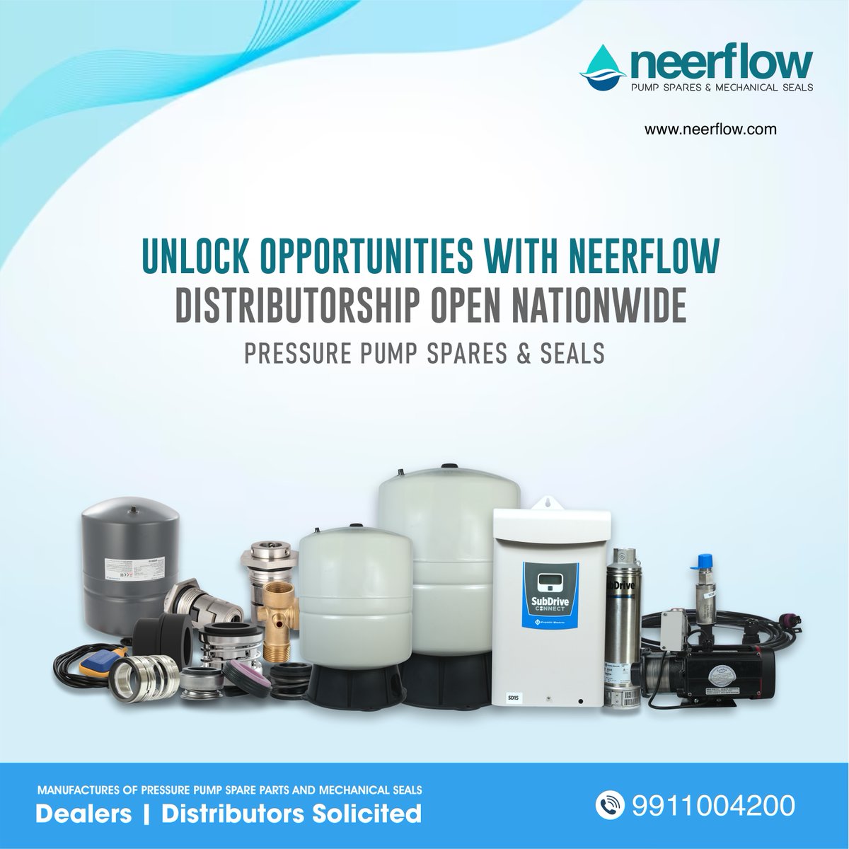 Neerflow invites dynamic individuals and businesses to join our network as dealers/distributors. With our top-notch spares and seals, you'll offer customers unparalleled reliability and performance. Don't miss this chance to grow your business with Neerflow!
#PumpIndustry #pumps
