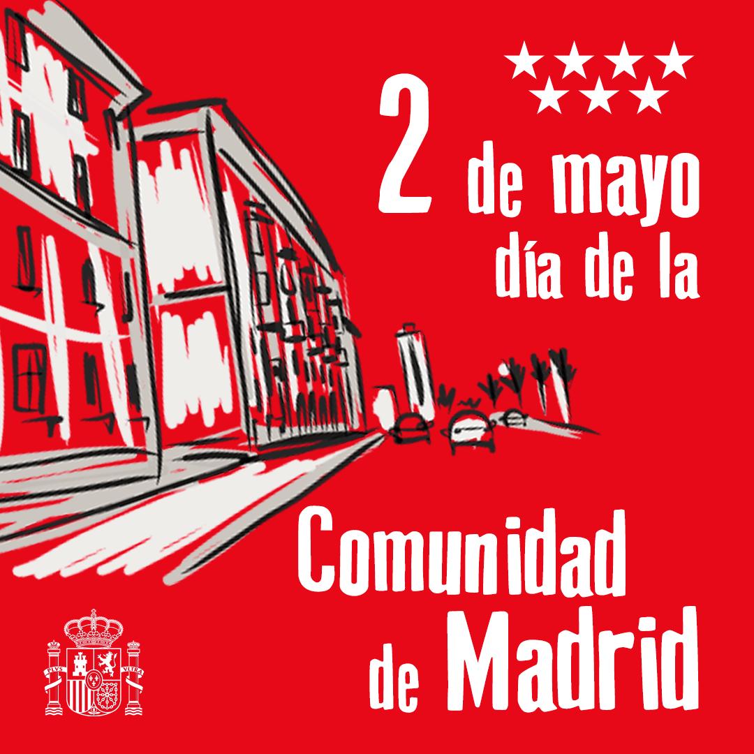 Feliz Día a Todos y Todas!!! ❤️❤️❤️❤️❤️❤️❤️💚💚💚💚💚 @ComunidadMadrid