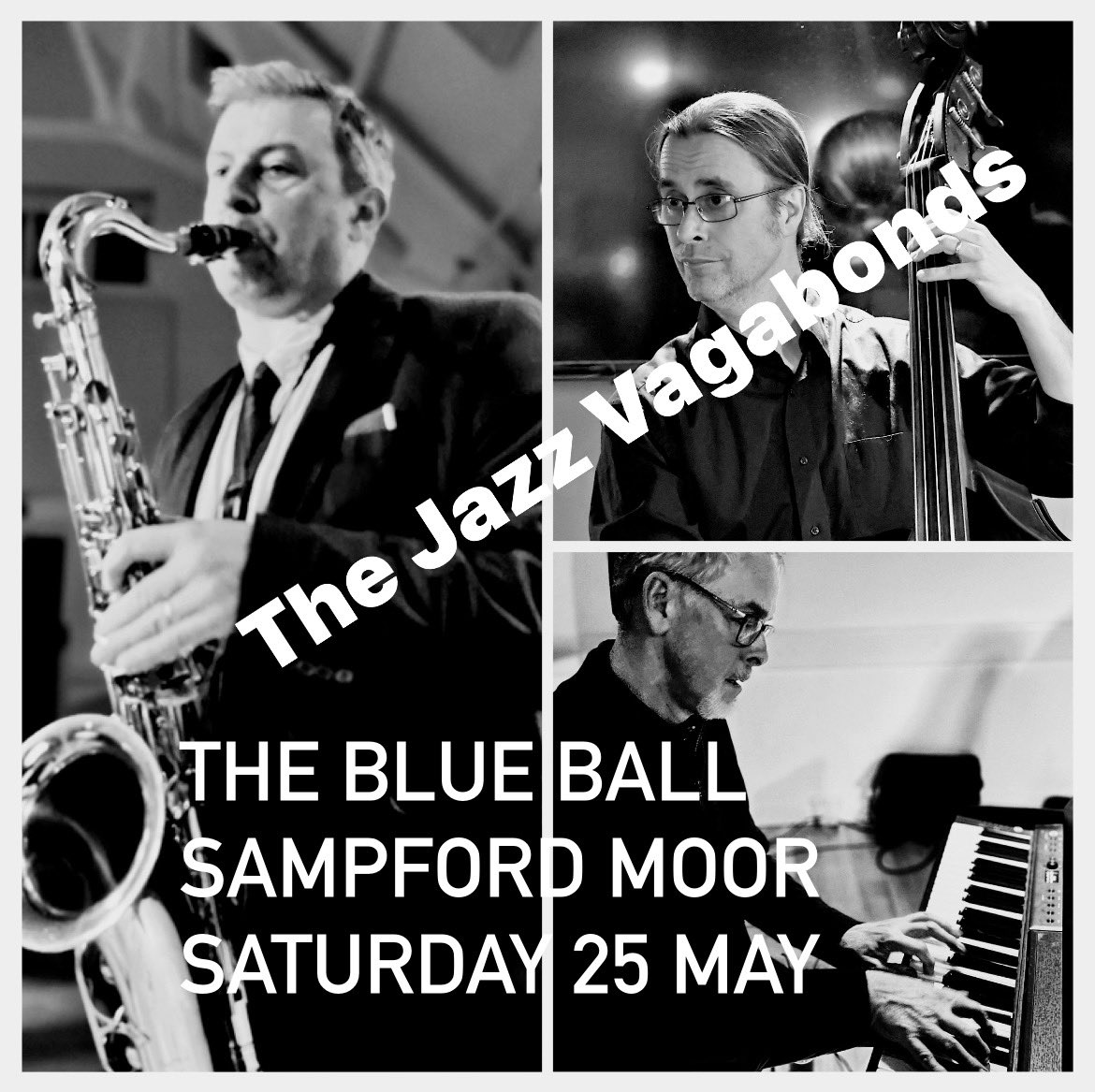 In complete non-election news I’m delighted to say we’ll be playing at The Blue Ball near Wellington on Saturday 25 May - top quality food, drink and of course music! Call 01823 660857 or email hello@theblueballsmapford.co.uk to reserve #jazz #swing #Somerset