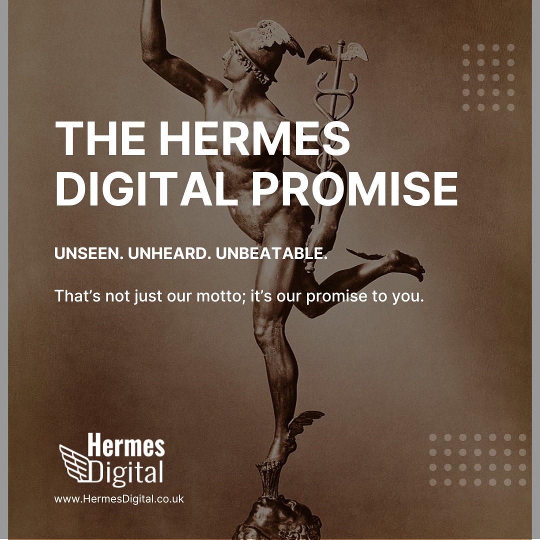 That’s not just our motto; it’s our promise to you. 🛡️ Experience the Hermes Digital promise! ➡️ bit.ly/3qRJyZd