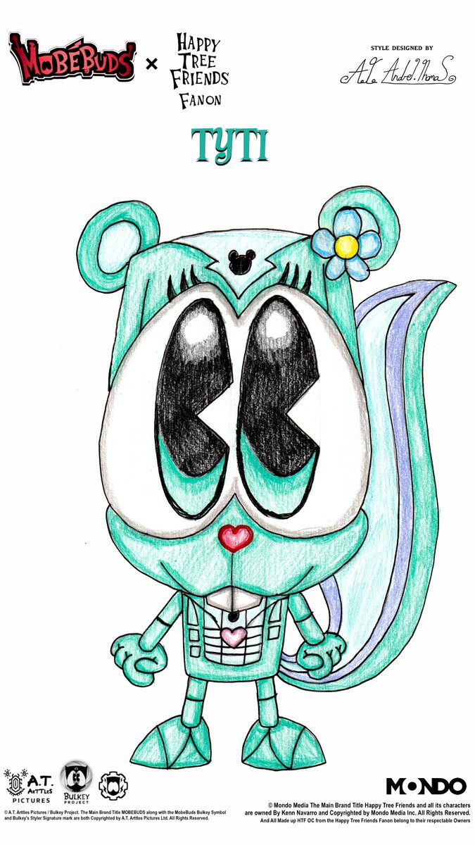 #HappyTreeFriends​ #Mobebuds​ #ATAndreiThomas​ #Drawing​ #Speedart #Speeddrawing #MobebudsxHappyTreeFriends​ #htfoc #htffan #HTFTyti #Tyti

Here is the Finishing picture of HTF Fanon: Tyti in Mobebuds Style