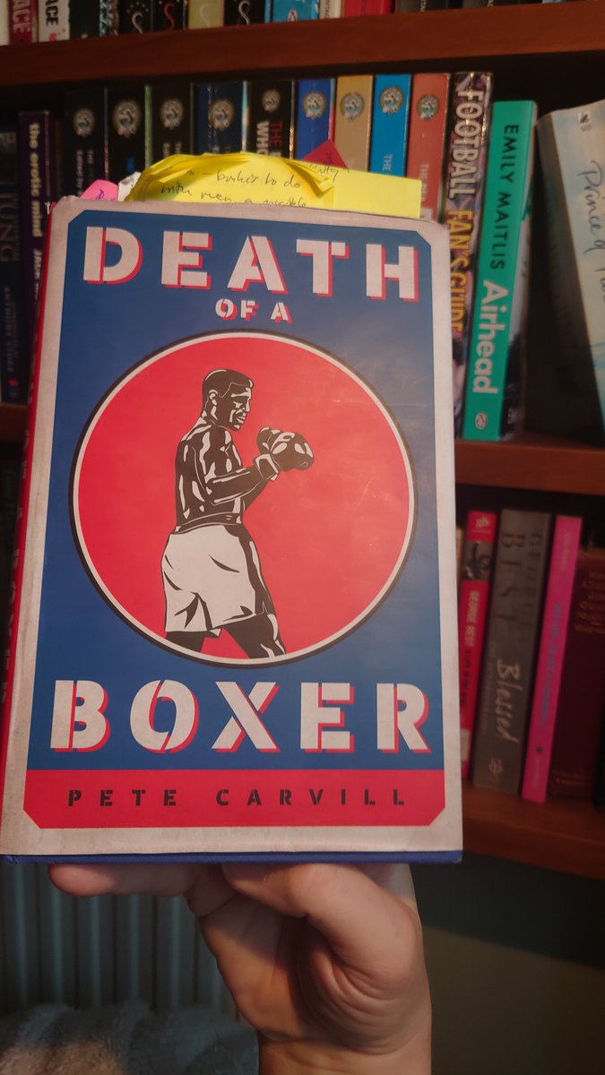 The latest episode of Sports Book Club was a joy to make. The @BookiePrize contender is the brilliant 'Death Of A Boxer' by @pete_carvill. Pete joins me, @nfoggin & @SpencerOliver to discuss it. It's on @talkSPORT2 at 12 & 6pm today & as a podcast here: podfollow.com/outspoken/epis…