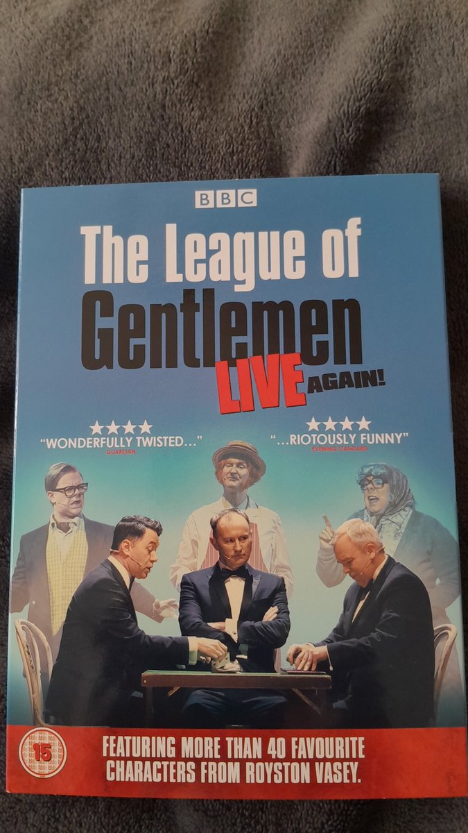 I ordered TLOG Live Again! as a treat for myself after my exam (and it's the only live show I haven't seen). My dad doesn't like watching live versions of shows. How do I convince him?