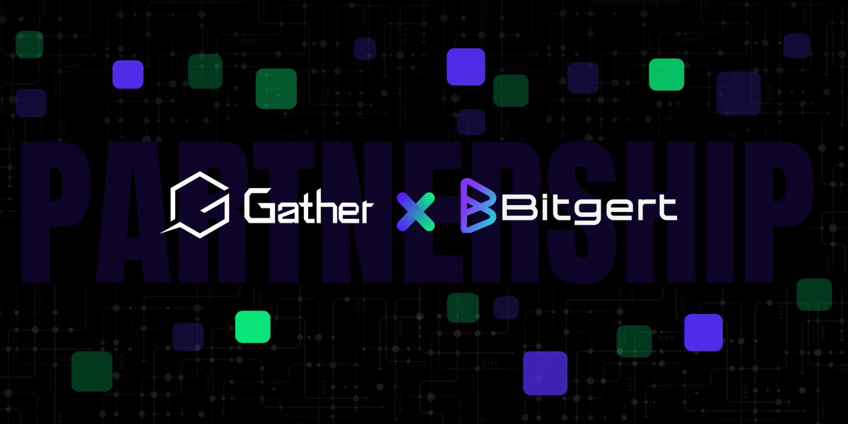 🚀Exciting news! #Gather has partnered with @bitgertbrise! ⚡️ Bitgert is a rapidly expanding crypto project that boasts a low-cost gas fee blockchain, CEX, and a lot more!   🤝This collaboration is set to revolutionize the crypto space. #Crypto #Blockchain
