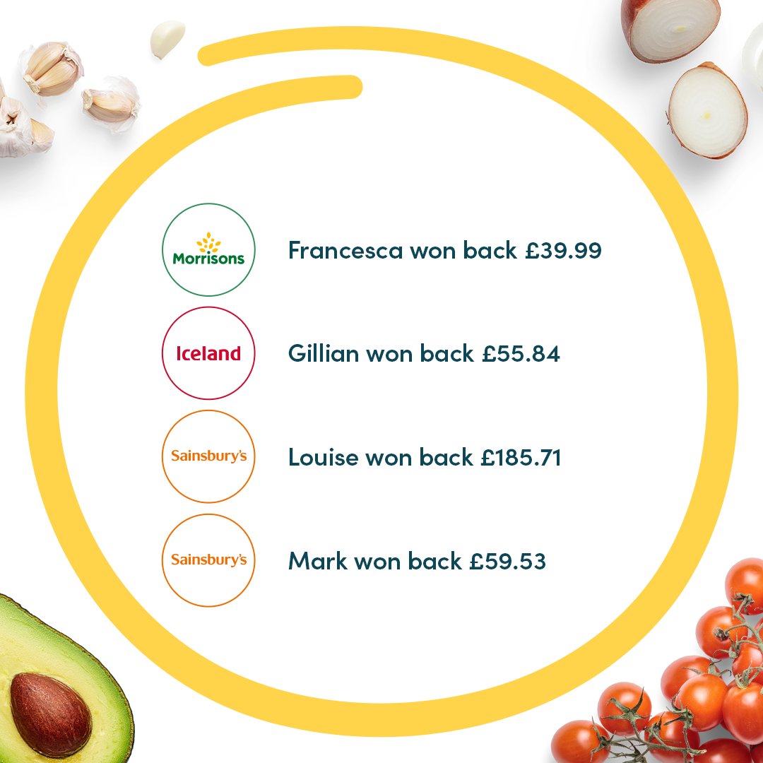 Congratulations to our 4 weekly winners! Keep on collecting free donations for your good cause every time you order your weekly groceries online with all the leading supermarkets. bit.ly/3vld1gx