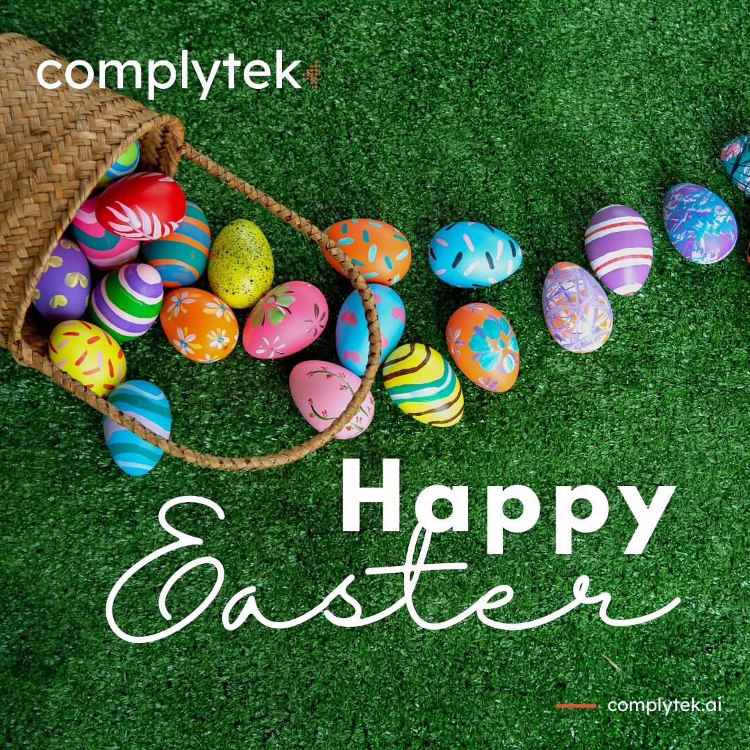 Happy Easter from everyone at #Complytek—wishing you peace, joy, and hope this season! 🌺

#Easter #HappyEaster #EasterBlessings