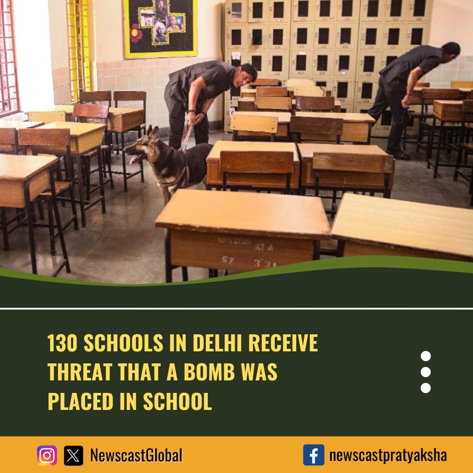 130 #DelhiSchools receive #BombThreats over #email. Preliminary investigation indicates a huge conspiracy by terrorist organizations during general #IndiaElections2024. Similar threats were received in schools Kerala, Andhra Pradesh and Karnataka in past few months.