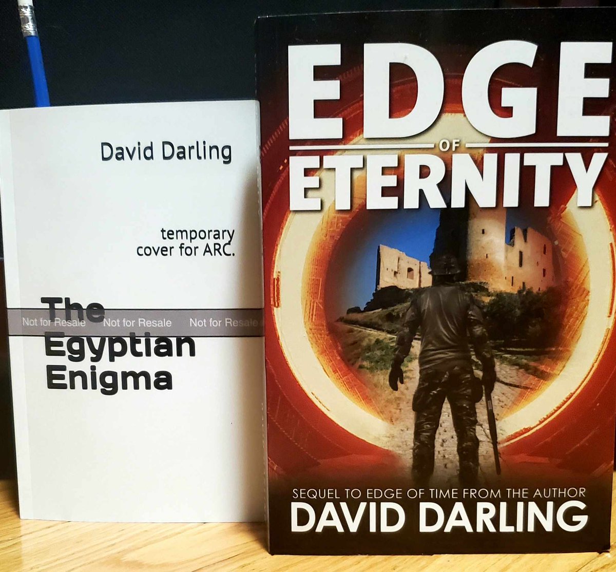 I'm thrilled at the response to Edge of Eternity, and a few speed-readers have already finished it! However, my eyes are already turning to wrapping up the next project. The Egyptian Enigma, an action-adventure novel, will be released 11.26.24. It's a great year! #keepreading