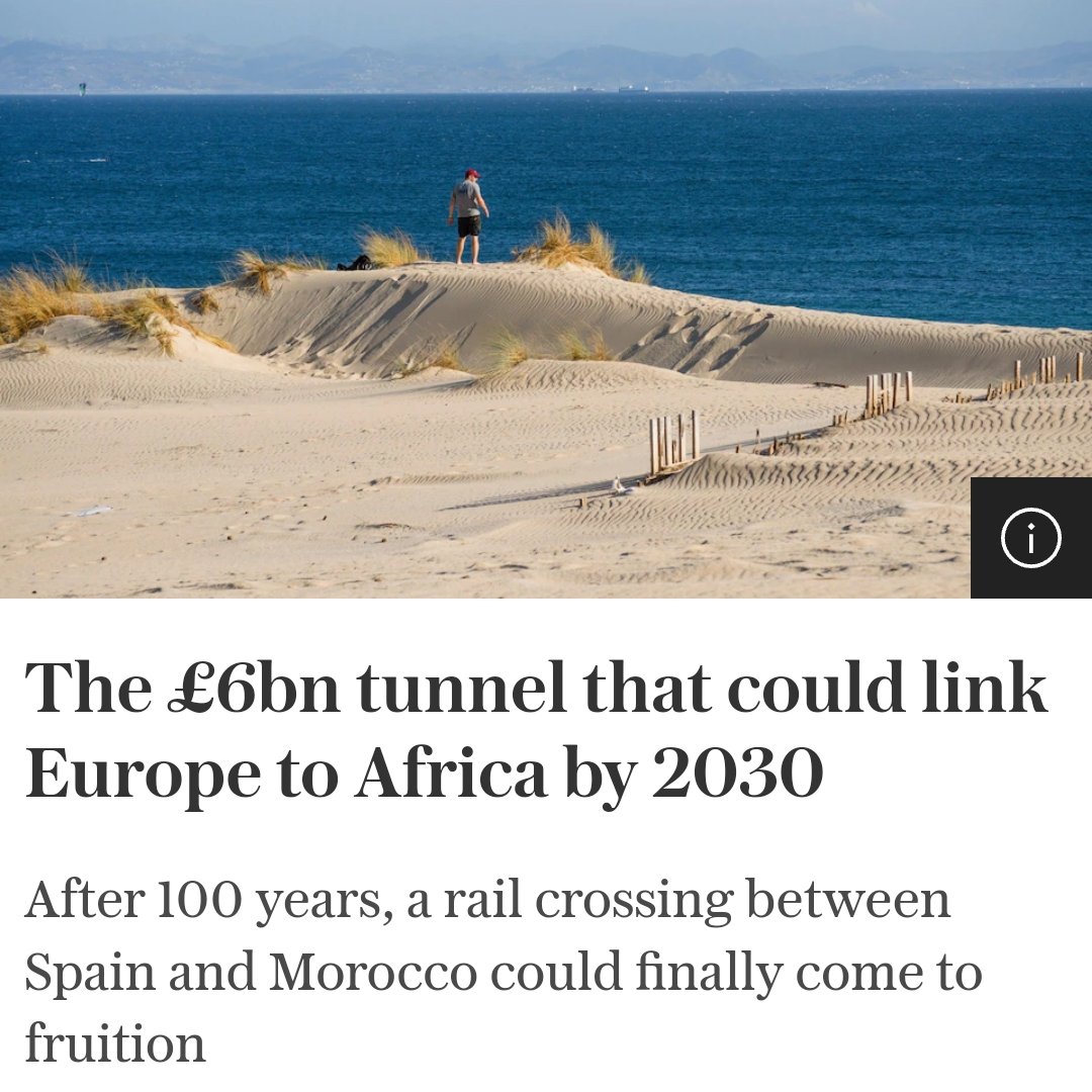 Europe shouldn't be building a train tunnel linking the continent to Africa. We should be fortifying the coast and militarising the Mediterannean against African incursions to an extent unseen since the Punic Wars. The African demographic explosion will destroy Europe.
