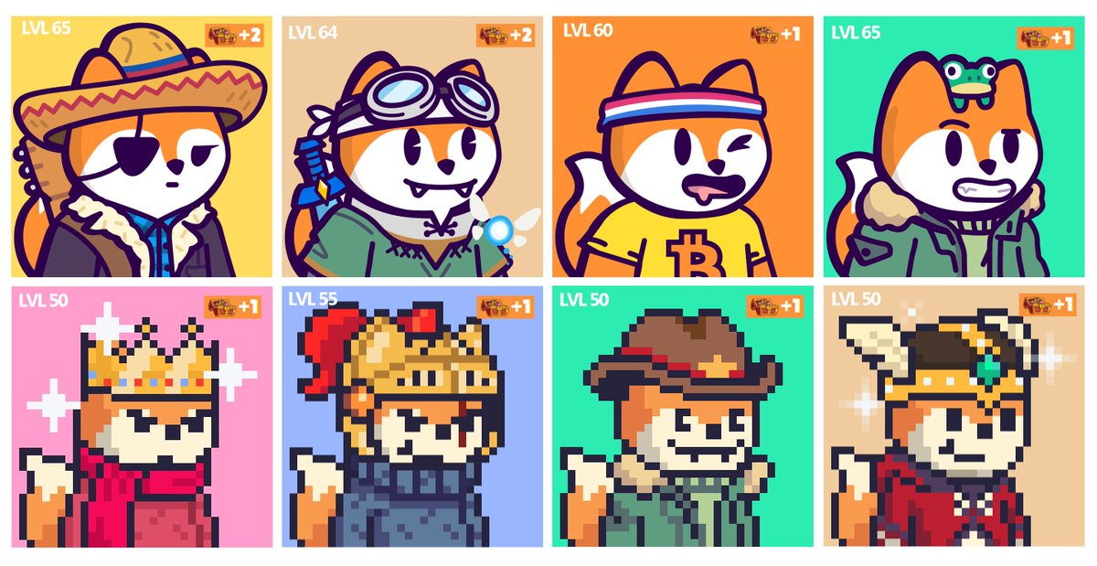 Chris_NFToken's tweet image. My #foxy family!! @FamousFoxFed 🦊
#Tier1 #Tier2 #staking #mission