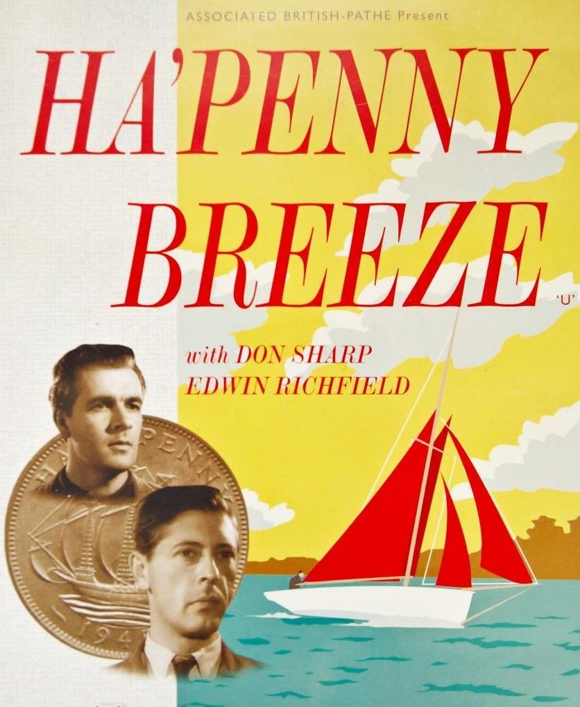 TalkingPicsTV's tweet image. A village raises morale by entering a yacht race #EdwinRichfield #DonSharp #GwynethVaughan HA'PENNY BREEZE (1951) 1:20pm drama #TPTVsubtitles