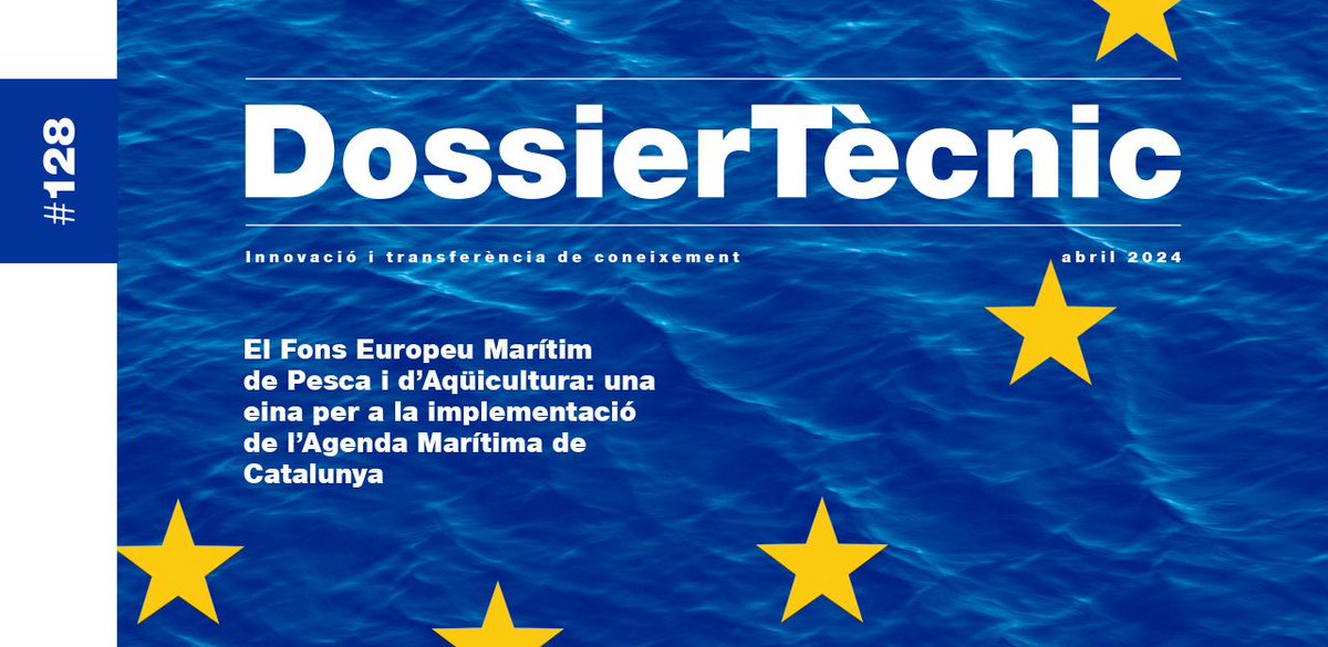 📑Dossier Tècnic nº128: “El Fons Europeu Marítim de #Pesca i d’#Aqüicultura: una eina per a la implementació de l’Agenda Marítima Catalunya'

Parlem del FEMPA, un instrument que contribueix a la #sostenibilitat.

ruralcat.gencat.cat/web/guest/noti… @agriculturacat @accioclimatica @ICATMAR1