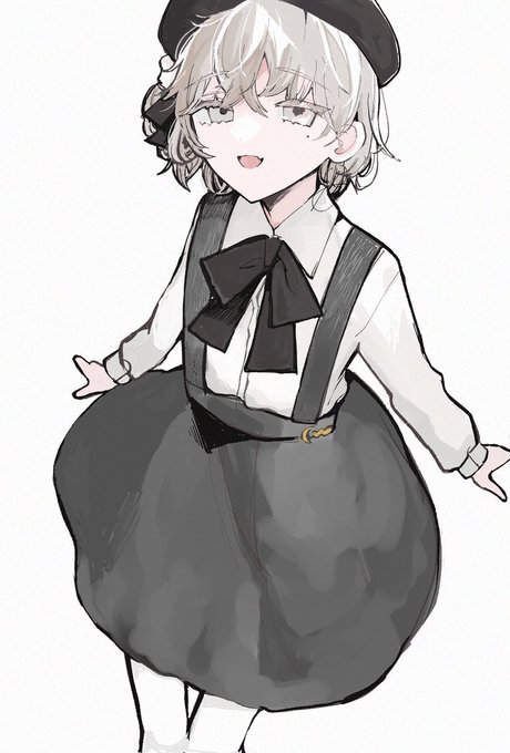 「長袖 吊りスカート」のTwitter画像/イラスト(新着)