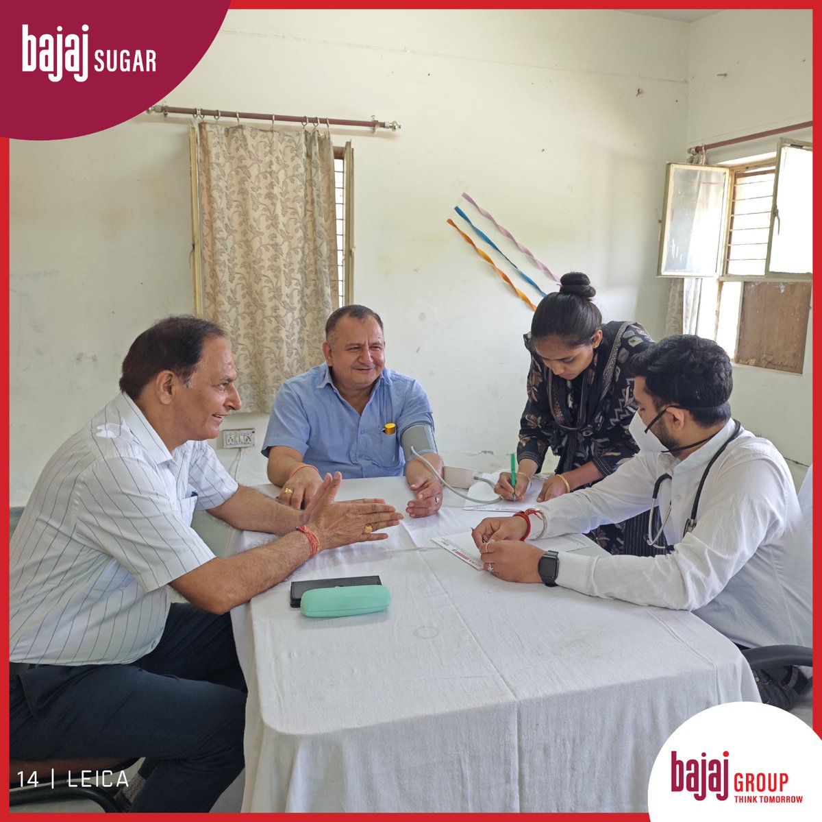 The medical camp featured general physicians and dental specialists, ensuring comprehensive care for all.

#HealthCamp #EmployeeWellness #BajajSugar #SugarProducer #92YearsOfSweetness #BajajGroup #ThinkTomorrow