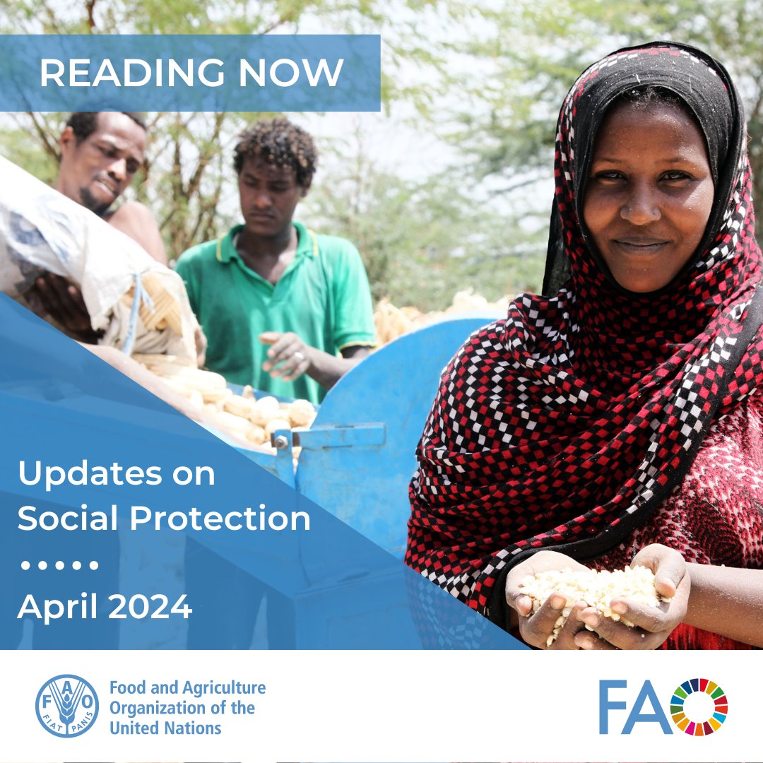 #ReadingNow Check out the latest issue of @FAO's newsletter on #SocialProtection!🗞️ Do not miss the recent consultation on Shock Responsive Social Protection in Anticipatory Action held in Dhaka 🇧🇩 Read and subscribe👉 bit.ly/44n0Dt8