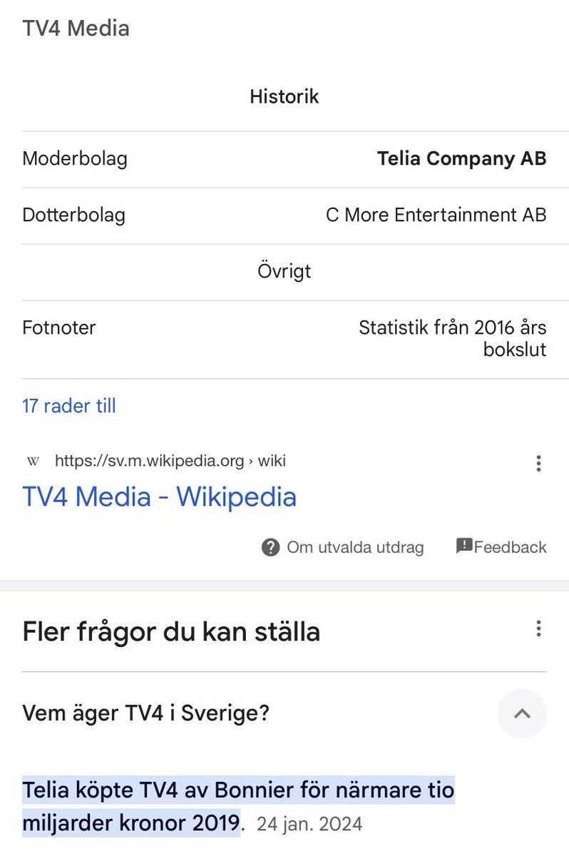 Jag har inga problem med att journalister Wallraffar, tvärt om det är en metod som kan avslöja sådant som annars inte kommer fram. Har dock lite problem med att somliga låtsas att TV4 inte är statliga. Telia äger idag TV4 o staten är den absolut största ägaren av Telia. ->