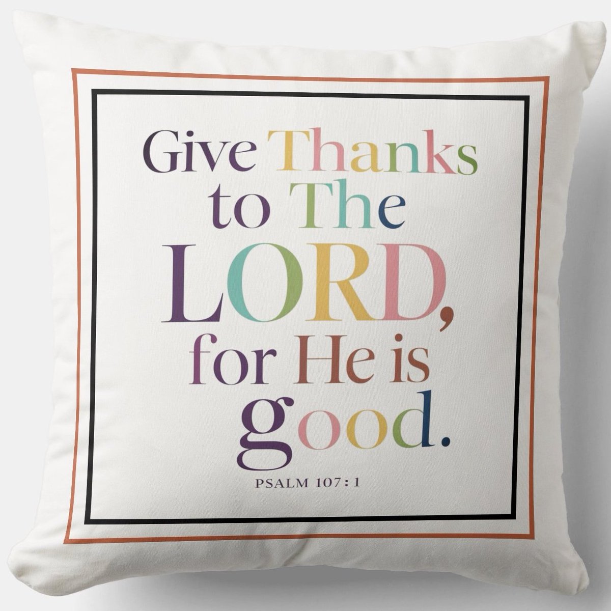 Give Thanks To The Lord For He Is Good zazzle.com/give_thanks_to… Throw #Pillow #Blessing #JesusChrist #JesusSaves #Jesus #god #christian #spiritual #Homedecoration #uniquegift #giftideas #MothersDayGifts #giftformom #giftidea #HolySpirit #pillows #giftshop #giftsforher #giftsformom