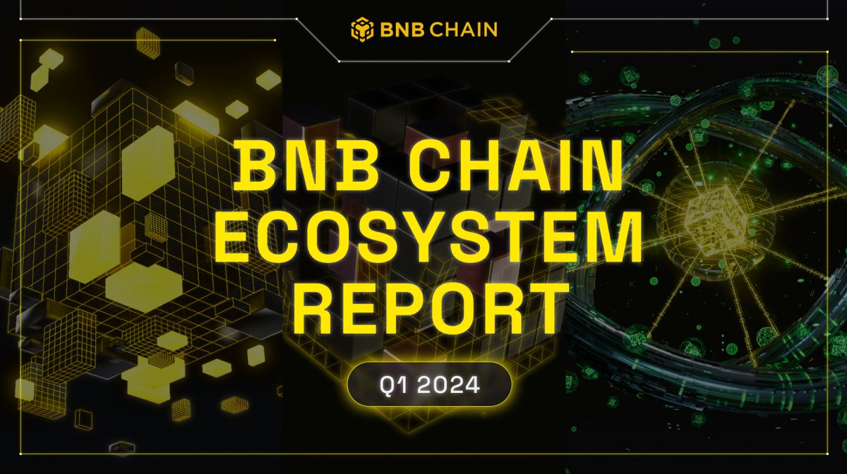 BNBCHAIN's tweet photo. 9/ 🤩 Want to learn more about the product and tech updates in the BNB Chain Ecosystem? Read our Q1 report here ⬇️

https://t.co/dcg0W4Jarv https://t.co/Xnc3iE3dvD