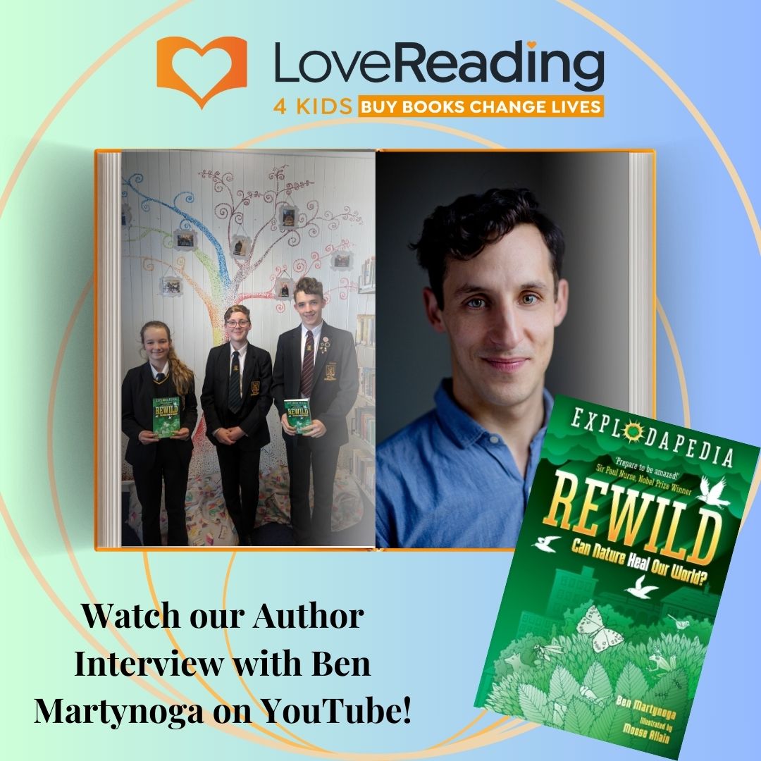 Join Editorial Expert Amy McKay and Reading Ambassadors Carla, Will and Josh as they chat to author @mountainogre in our publication day special for the superb Explodapedia: Rewild on our YouTube Channel: l8r.it/SRse @DFB_storyhouse
