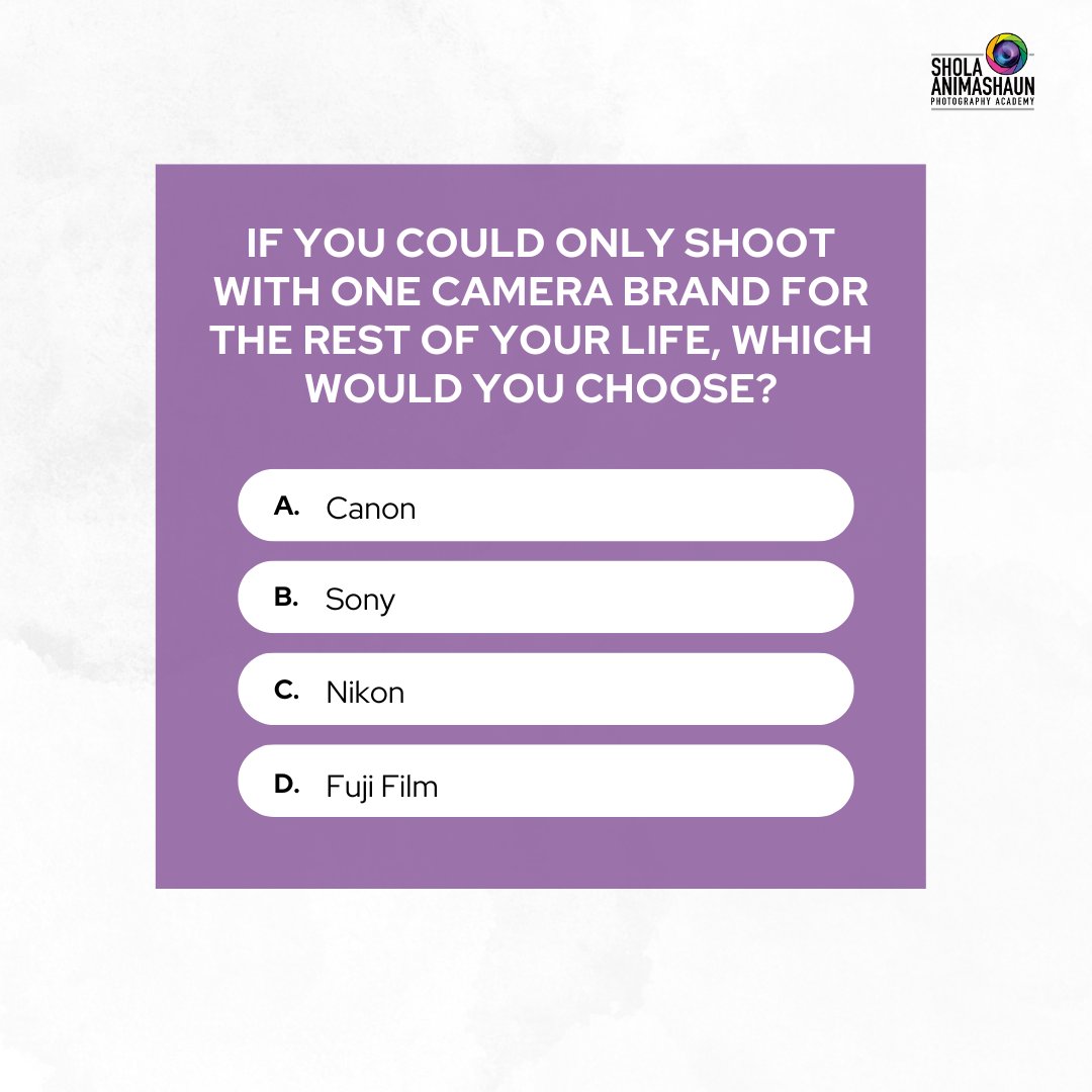 What team are you on? We would like to know.
Leave your comment below! 

#saphotoacademy
#thursdaytrivia