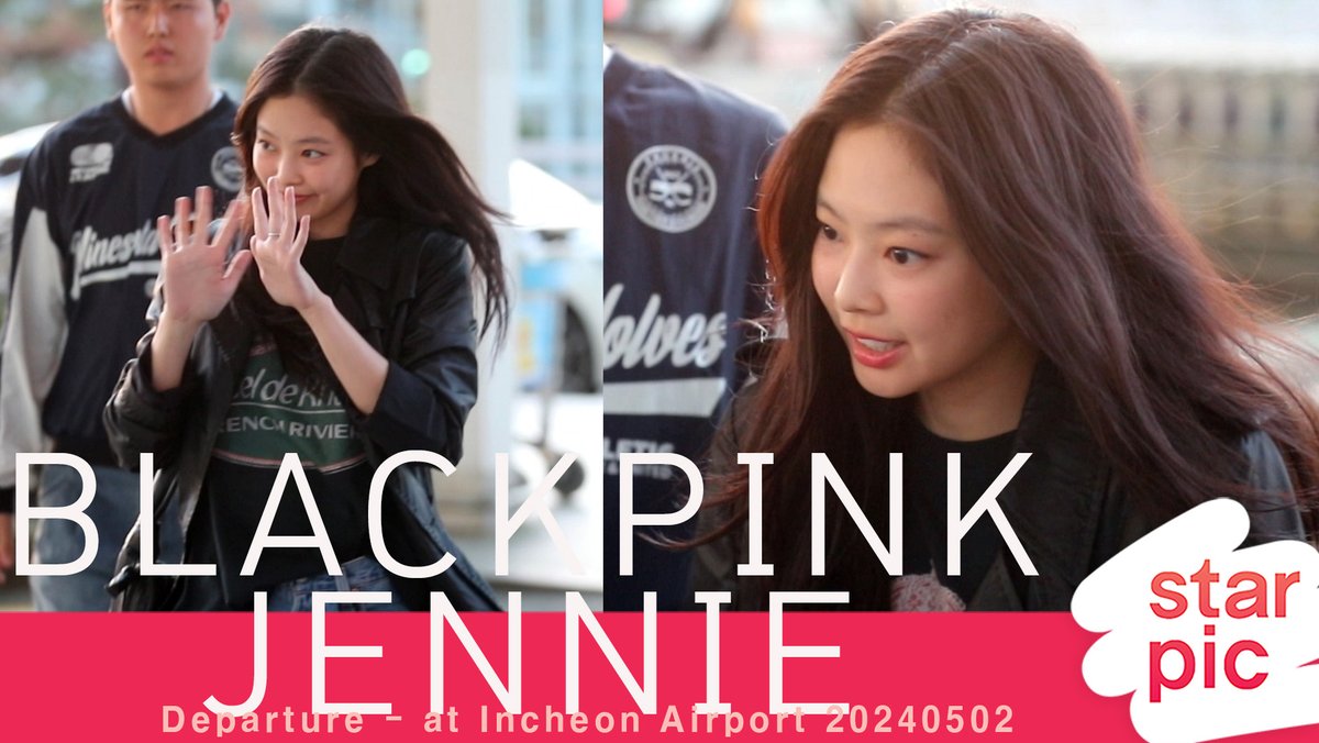 블랙핑크 제니 '김사장님 출장가요!' [STARPIC] / BLACKPINK JENNIE Departure - at Incheon... 
youtu.be/YoxRZY-TM8A?si… 
#제니 #JENNIE #블랙핑크 #BLACKPINK #JENNIE #BORNPINK #제니 #로제 #리사 #JENNIE #ROSÉ #LISA #WORLDTOUR