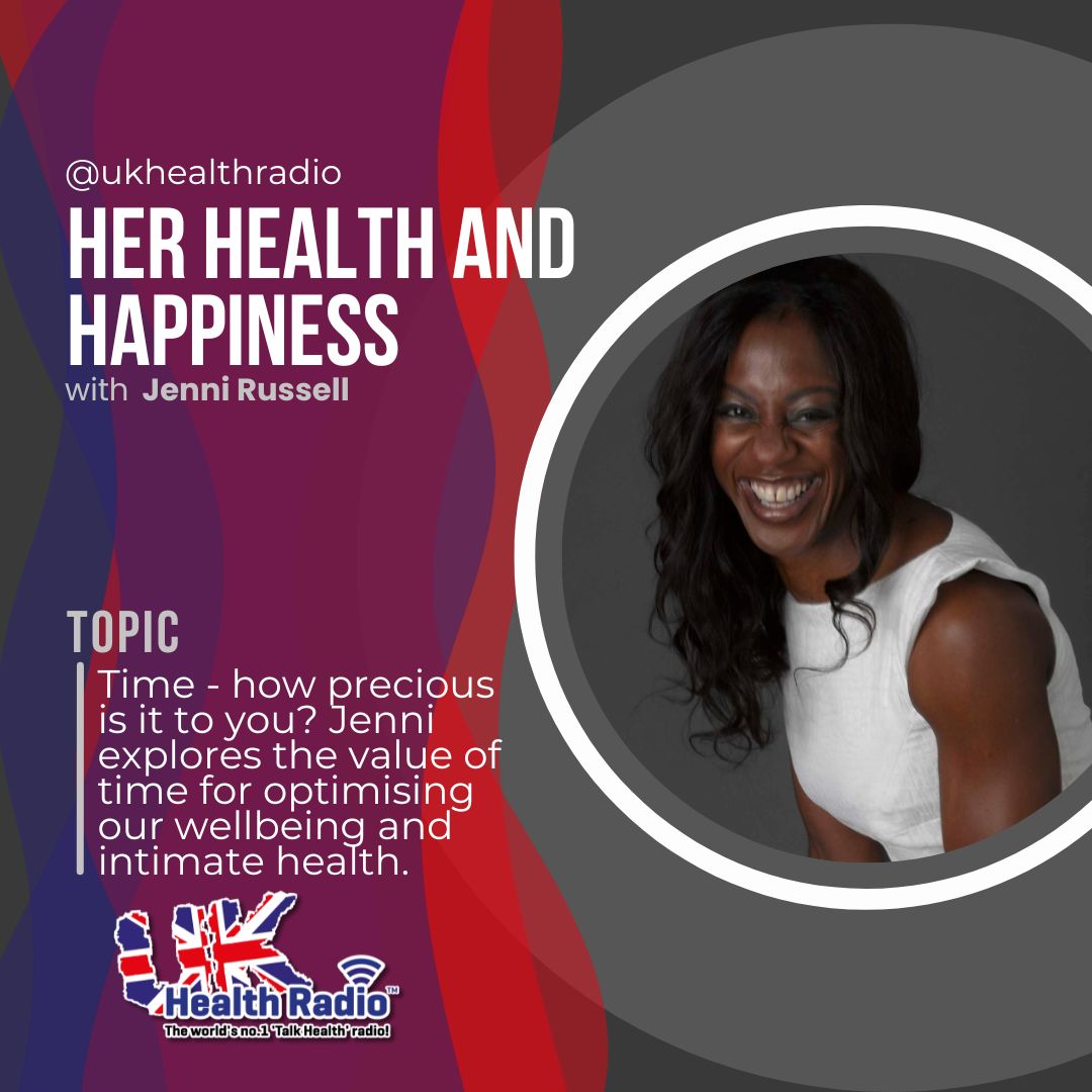 Tune in to 'Her Health & Happiness' with Jenni Russell @PelvicSecrets on @ukhealthradio! Join us as we explore the concept of time – its preciousness and the potential trade-offs for 'time-saving' purchases. Jenni discusses how recognising the value of time can significantly…