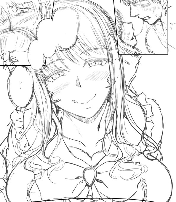 商業進捗
下描きまで終わってこれから線画です 