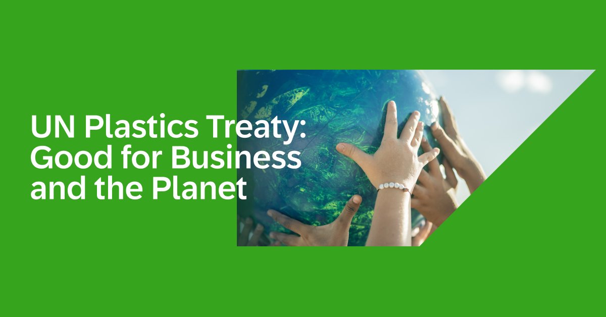 The UN Plastics Treaty represents a once-in-a-lifetime opportunity to unleash the potential of business to solve the plastic crisis. Read how @SAP is assembling alongside hundreds of businesses to end plastic pollution 👉 sap.to/6012jzL18 #INC4 @BizForTreaty 🤝 🌐
