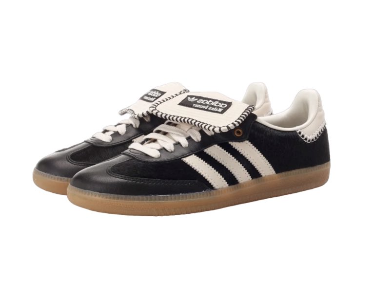 Jennie wearing these beauties, also known as Adidas Samba Nylon Wales