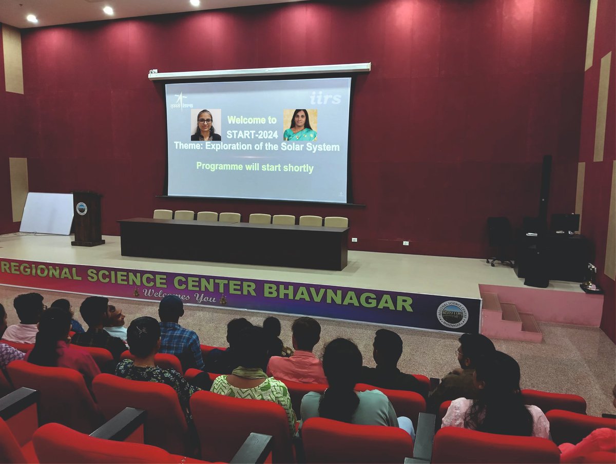 @InfoGujcost @monakhandhar @IITKanpur @IndiaDST @dstGujarat @Space_Station @asipoec @AstronomyMag @MAstronomers Join us for Day 7 of our #cosmic journey with #ISRO's #START program! Today, Dr. Smitha Thampi and Dr. Yamini Jangir from #SpacePhysicsLab, Vikram Sarabhai Space Centre and @IITKanpur will unravel the mysteries of Planetary #SpaceWeather and Life in the #SolarSystem. Let's