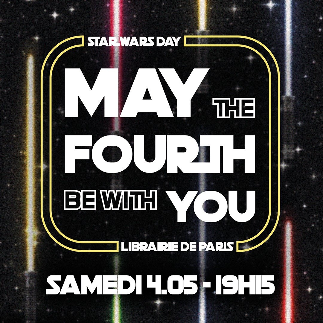 Qui est de Saint-Etienne ou de la région, ici ? RDV samedi à la librairie de Paris pour une soirée full Star Wars !