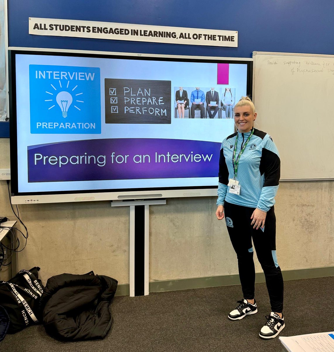 😀We had an exciting day at @DarwenAcademy yesterday as Year 11 students wrap up their @NCS journey with a dynamic session on interview skills, gearing them up for success as they take their next steps toward their career aspiration. 👨‍🎓The Community College at Blackburn Rovers…