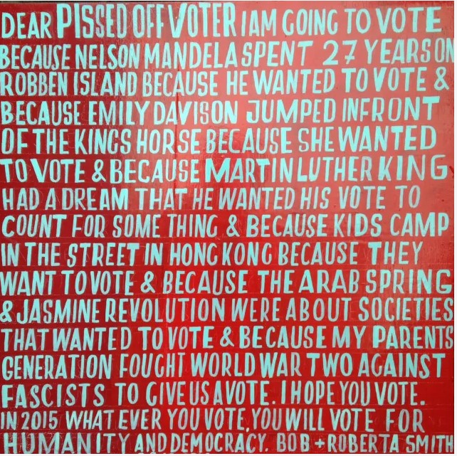 I share this every #ElectionDay because it says it so much better than I can #UseYourVote 🗳️ #Election2024 #LocalElections Credit @BobandRoberta
