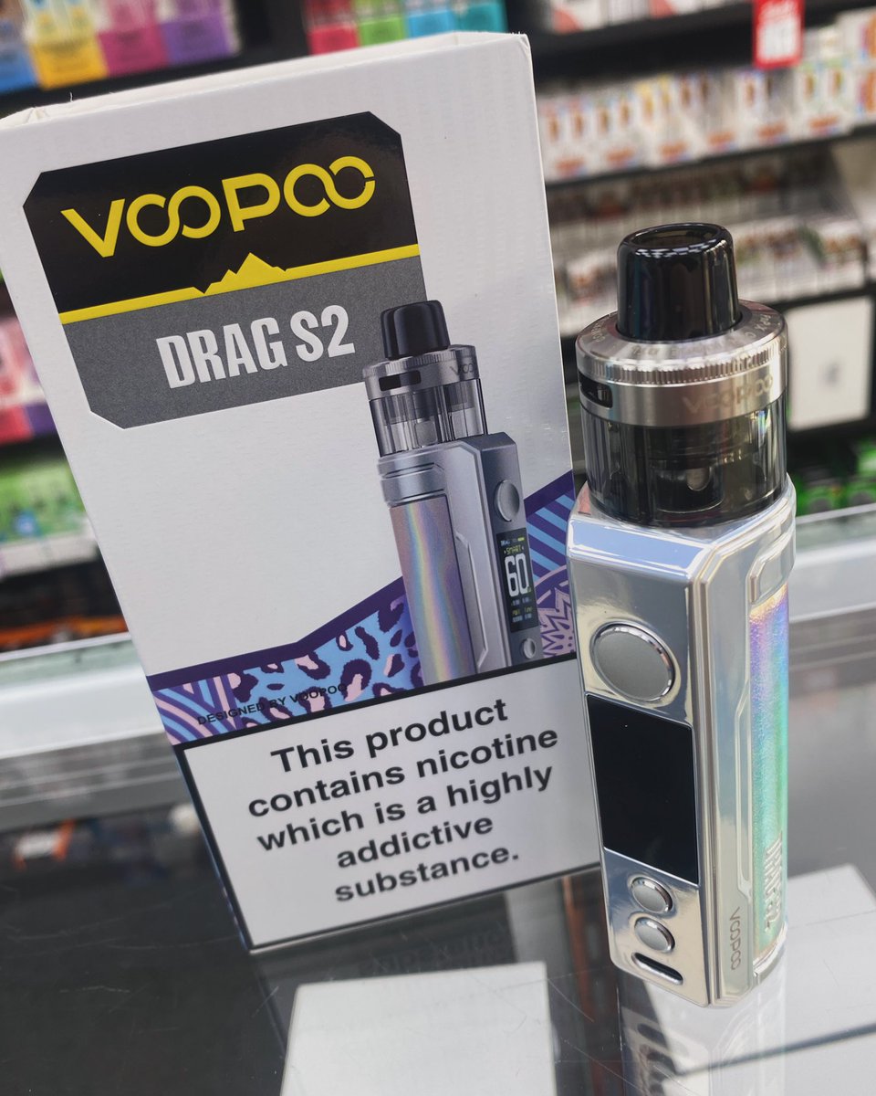 Voopoo Drag S2 back in stock after popular demand 
A fantastic bit of kit from Voopoo a perfect device for Nic salts
#vape #vapers #vapelife #ecig #vapeporn #quitsmoking #smokefree #flavours #ivapelounge #eccles #ecclesvape #manchester #trend #vaporesso #geekvape #OXVA #uwell