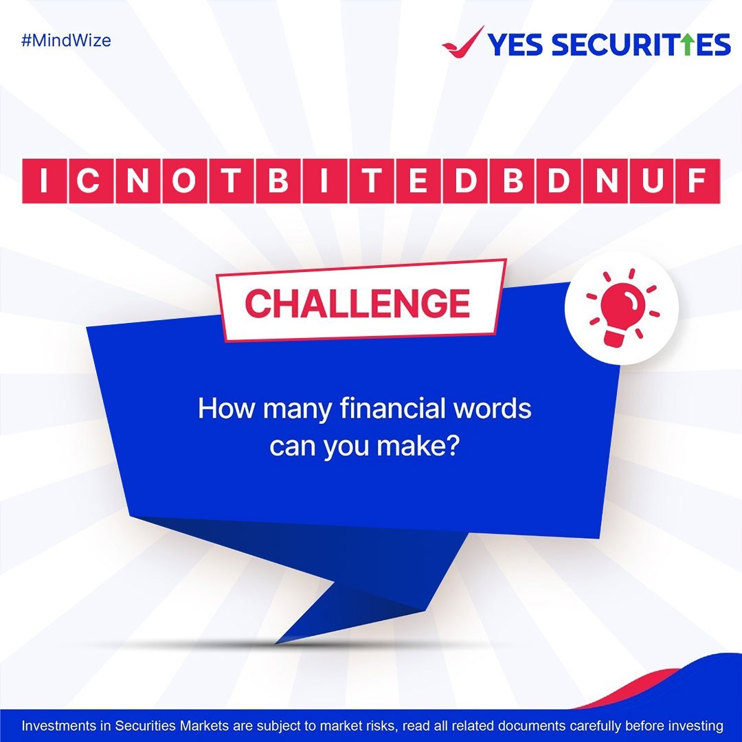 We are back with another financial challenge for you.🧠📈

Comment your answers below and share with your friends.

Disclaimer: bit.ly/3DZqs3K

#YESSECURITIES #ChoicecoftheWize #TestYourKnowledge #finance #MindWize