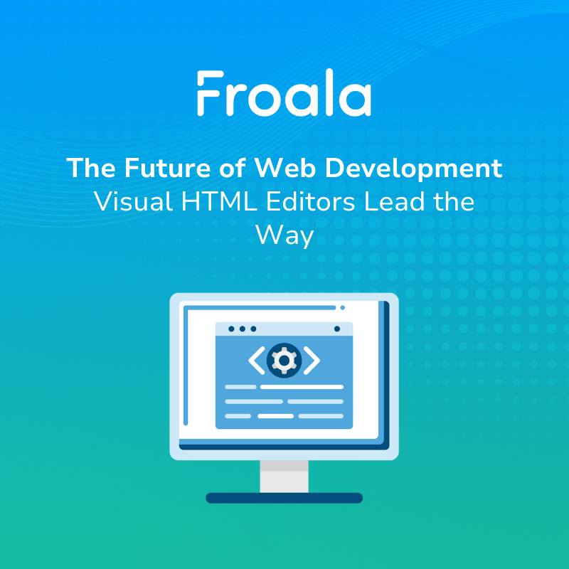Dive into the realm of Visual HTML Editors! 🎨 Learn how developers leverage the power of visual editing tools to streamline web development. Check it out👉 bit.ly/49YPRKS

#froala #DeveloperTools #HTML #Coding