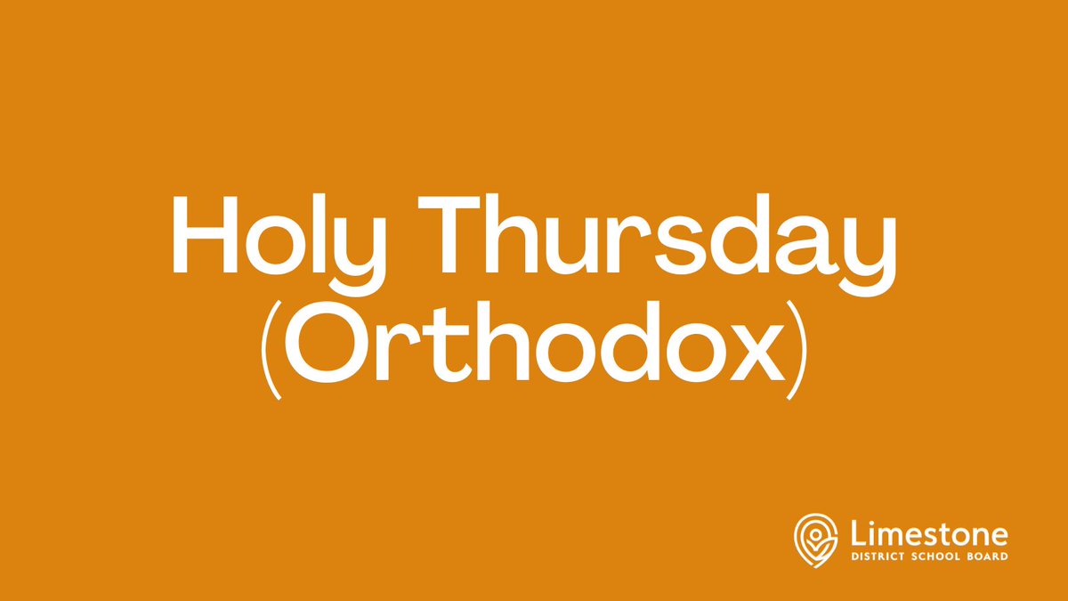 Holy Thursday (Orthodox): Falling on the Thursday before Pascha, Holy Thursday commemorates the Last Supper of Jesus Christ.
