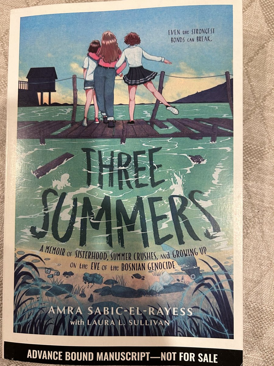 Three Summers @amrasabicPHD @MacKidsSL is a powerful coming of age memoir in Bosnia as things started to become dangerous for Muslims. Each summer leads to more uncertainty. But Amra learns to live to fullest in between. #BookAllies