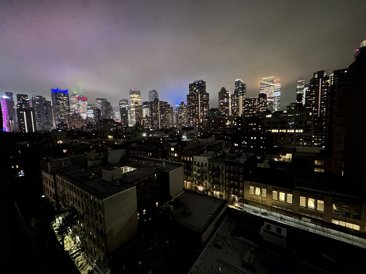 Day One in NYC w/ 47 Ss from <a href="/HalifaxWestHS/">Halifax West High School</a> was magic! <a href="/Ms_Cross_NS/">Ms April H Cross</a> @hfx_arts #WickedWednesday #NYC